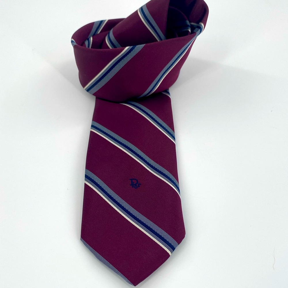 Christian Dior Stripped Men's Neck Tie
